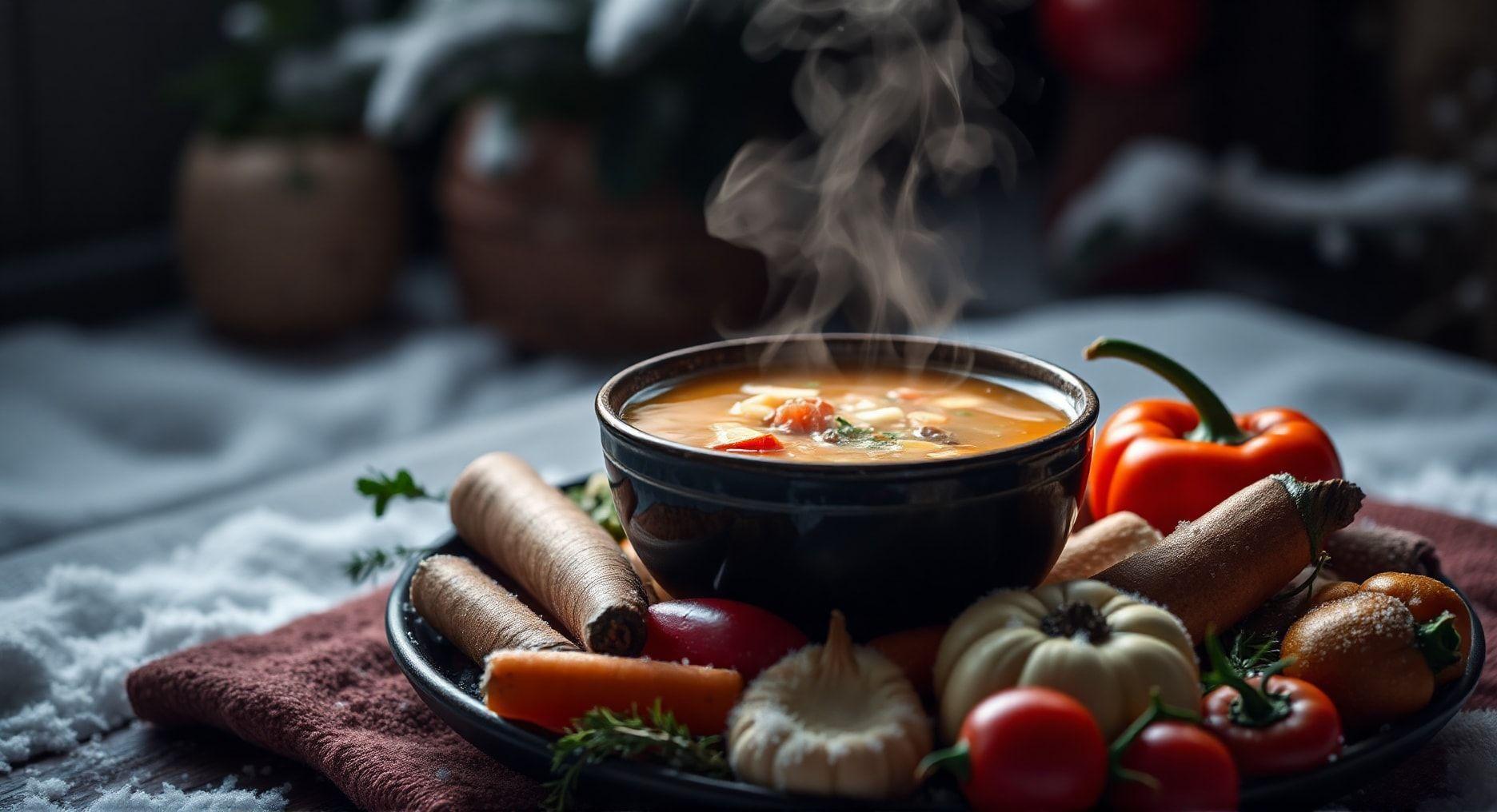 No inverno, sopa!
